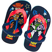 Disney Boys Toy Story Thong Summer Flip Flop Sandals With Heel Strap (Toddler)