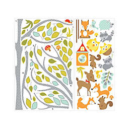 Roommates Decor Woodland Fox And Friends Tree Giant Peel and Stick Wall Decals