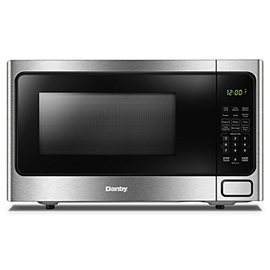 Danby Designer DDMW1125BBS 1.1 cu. ft. Countertop Microwave in Stainless Steel. View a larger version of this product image.