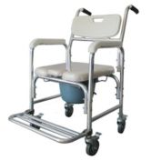 Stock Preferred Rolling Casters with Toilet Seat Bath Chair