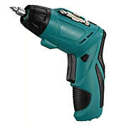 Stock Preferred Rechargeable Electric Screwdriver Set w/45 Drill Bits in Green