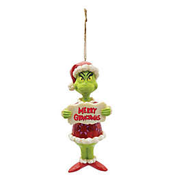 Jim Shore Grinch Merry Grinchmas PVC Christmas Ornament 6009532