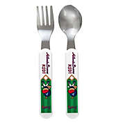 BabyFanatic Fork And Spoon Pack - MLB Atlanta Braves - Officially Licensed Toddler & Baby Safe Set