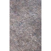 Unique Loom Gray Polypropylene Pad for a 13.75&#39; x 9.75&#39; Rectangular Area Throw Rug