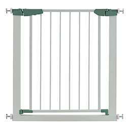 Slickblue 30-32.5 Inch Wide Safety Gate with 30 Inch Scientific Height for Baby and Pet-White