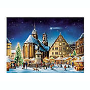 Sellmer Seasonal Decorative Stuttgart Extra Large (No Envelope) Christmas Advent Calendar - 11.25"H x 16.75"W x .1"D