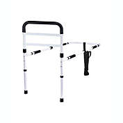 Carex Bed Rails for Elderly Adults - Adult Bed Rails and Bed Grab Bar for Elderly, Seniors, People with Mobility Issues - Tool-Free Assembly 37x20x45 Inch