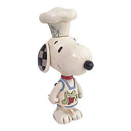 Enesco Jim Shore Peanuts Snoopy Chef Decorative Mini Figure