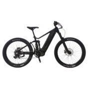 Frey AM1000 V6 27.5 in. Black Mountain Electric Bike with Dual Suspension XL-Size