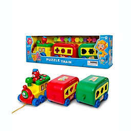 PLAY BABY TOYS - Animal and Shapes Puzzle Train