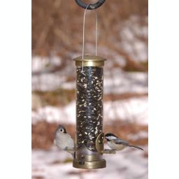 Aspects (ASP394) Quick-Clean Seed Tube Feeder, Small, Antique Brass