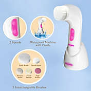 Link Remedies All-in-One Electric Facial Cleansing & Moisturizing Home Spa Waterproof Brush
