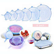 Stock Preferred Silicone Stretch Lids Food Storage Covers 6 Size