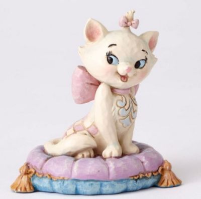 Jim Shore Disney Traditions Aristocats Mini Marie on Pillow Figurine 4054288 Cat
