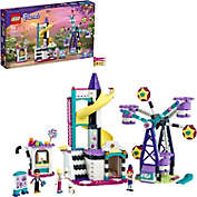 LEGO Friends Magical Ferris Wheel and Slide 41689 Building Kit for Kids Theme Park with 3 Mini-Dolls; New 2021 (545 Pieces)
