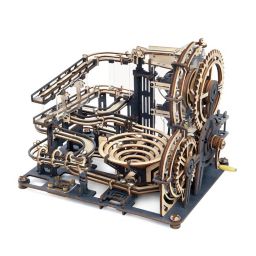 DIY 3D Moving Gears Puzzle - Marble Night City - 253 pcs