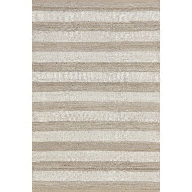 nuLOOM Flatweave Alisia Stripes Jute Area Rug. View a larger version of this product image.