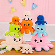 Nice Store Flipping Octopus Flipping Plush Toy Flipping Doll Octopus Doll (30cm*15cm0.13kg-Color mix and match)