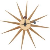 LeisureMod LeisureMod Maxi Modern Design Colorful Star Silent Non-Ticking Wall Clock MCL18NW