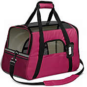 Kitcheniva Pet Carrier Portable Travel Bag Rosy Small