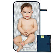 KeaBabies Portable Diaper Changing Pad, Waterproof Foldable Baby Changing Mat, Travel Diaper Change Mat (Navy Blue)