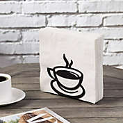 Kitcheniva Tabletop Napkin Holder Coffee Cup Design