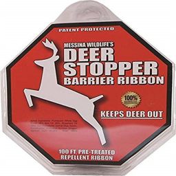 Messina Wildlife Deer Stopper 100' Barrier, 4.8 oz, Black Ribbon