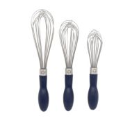 Chef Pomodoro Kitchen Whisk 3-piece Set, Stainless Steel Wire