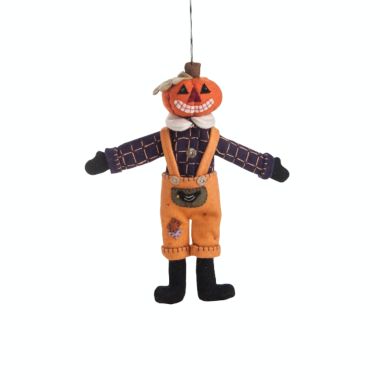 Gallerie II Penny Lane Halloween Pumpkin Ornament Figure. View a larger version of this product image.