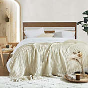Byourbed Terra é Pais - Twin XL  50" x 90" - Linen Taupe Throw Bedding Blanket