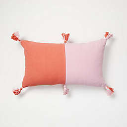 Dormify Eliza Colorblocked Tassel Lumbar Pillow Cover 12