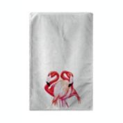 Betsy Drake Two Flamingos Beach Towel