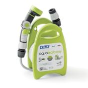 GF Garden 3/8 in. dia. x 33 ft. Hose with Hose Hanger Aqua Balcony