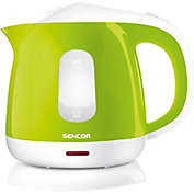 Sencor - Electric Kettle with Removable Filter, 1 Liter Capacity, 1100W, Green