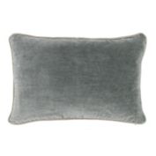 Classic Home Harriet Velvet 14-inch x 20-inch Rectangular Throw Pillow, Bay Green