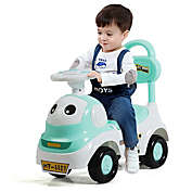 Gymax 3 in 1 Baby Walker Sliding Car Pushing Cart Toddler Riding Toy