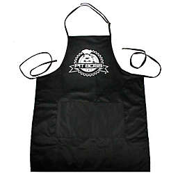 Pit Boss Black BBQ Apron with Large Pockets Adjustable Sizing Canvas 77009