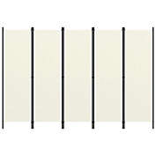 Home Life Boutique 5-Panel Room Divider