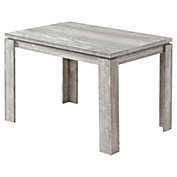 Homeroots Kitchen & Dining 48 X 32 X 30.5  Grey Reclaimed Wood-Look Dining Table