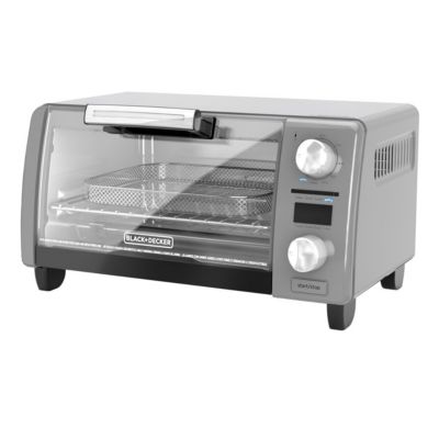 Black & Decker Crisp &#39;N Bake Air Fry Digital 4 Slice Toaster Oven