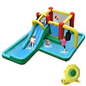 Costway Inflatable Water Slide Park Climbing Bouncer Bounce House
