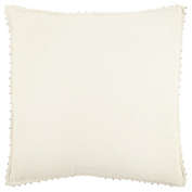 Rizzy Home 22" x 22" Poly Filled Pillow - T13198 - Ivory