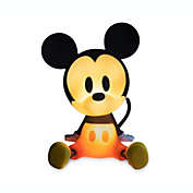 Disney Mickey Mouse Figural Mood Light   Nightstand Table Lamp with LED Light for Bedroom, Desk, Living Room   Home Decor Room Essentials, Cute Gifts And Collectibles   6 Inches Tall