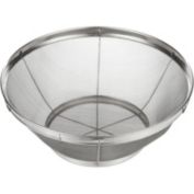 Juvale Stainless Steel Fine Mesh Strainer, Large Metal Colander for Rice, Quinoa, Yogurt (10.25 x 4 Inches)