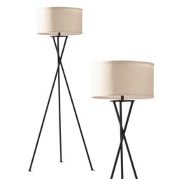 Jaxon LED Tripod Floor Lamp - Black