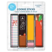 R&M INTERNATIONAL COOKIE STICK CUTTER STAINLESS STEEL