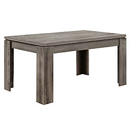 Monarch Specialties I 1055 Dining Table - 36" X 60" / Dark Taupe