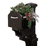 Northlight 36" Pre-lit Decorated Artificial Pine Christmas Mailbox Swag