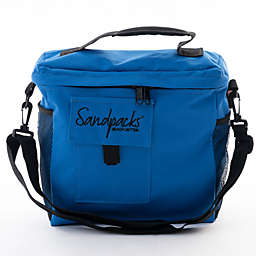 Sandpacks Beach Tote   Beach Bag with Zipper and Multiple Straps   Royal Blue