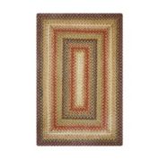 Home Spice Decor 22" x 72" Rectangular Gingerbread Jute Braided Runner